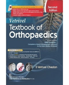 Vetrivel Textbook of Orthopaedics 2nd/2024 by  S Vetrivel Chezian