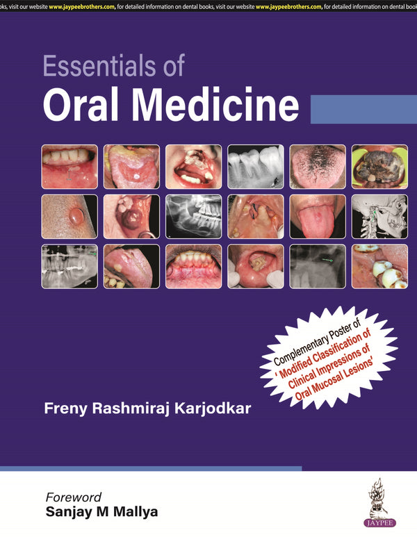 ESSENTIALS OF ORAL MEDICINE 1/E, 2024, FRENY RASHMIRAJ KARJODKAR