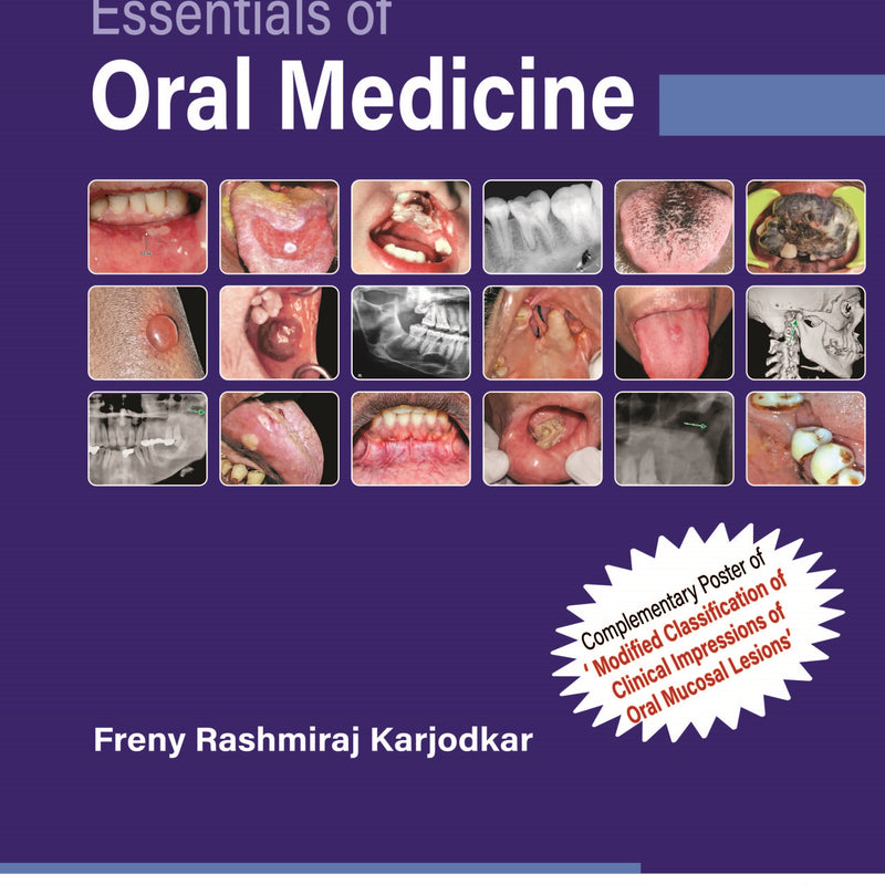 ESSENTIALS OF ORAL MEDICINE 1/E, 2024, FRENY RASHMIRAJ KARJODKAR