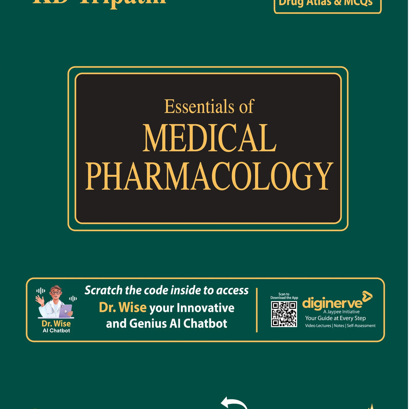 ESSENTIALS OF MEDICAL PHARMACOLOGY 9TH EDITION 2024 by KD TRIPATHI

9789356962026