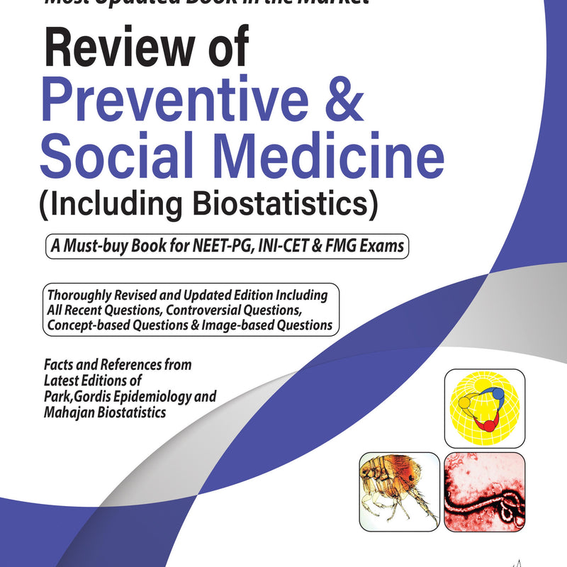 REVIEW OF PREVENTIVE & SOCIAL MEDICINE (INCLUDING BIOSTATISTICS) 15/E R.P., 2025, VIVEK JAIN