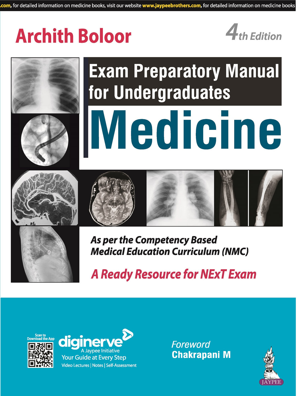 EXAM PREPARATORY MANUAL FOR UNDERGRADUATES MEDICINE, 4/E, ARCHITH BOLOOR,9789356963252

The Ultimate Exam Prep Companion"? It's your shortcut to success, focusing on high-yield content without overshadowing your trusted resources like Davidson's or Harrison's.

📚 Comprehensive MBBS Exam Prep Manual for Undergraduates
- Covers key topics like AETCOM, Pain and Palliative Care
- Includes numerous algorithmic flowcharts and line diagrams
- Features high-yield areas for top exams like NEET, NEXT and MRCP