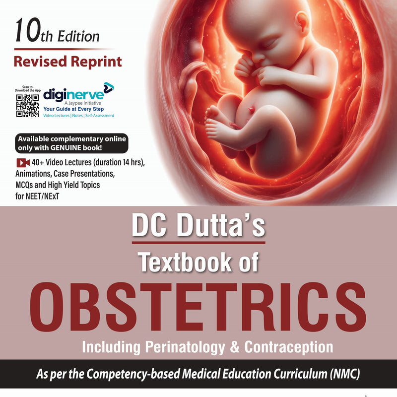 DC DUTTA'S TEXTBOOK OF OBSTETRICS 10E AND GYNECOLOGY 9E,HIRALAL