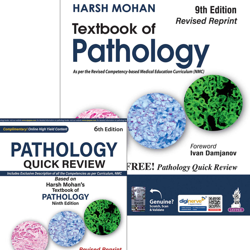 TEXTBOOK OF PATHOLOGY (FREE PATHOLOGY QUICK REVIEW), 9/E,REV.R.P., BY, HARSH MOHAN