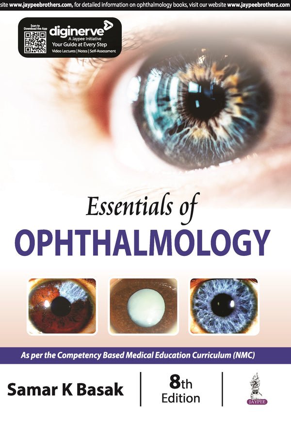 ESSENTIALS OF OPHTHALMOLOGY, 8/E R.P., BY, SAMAR K BASAK