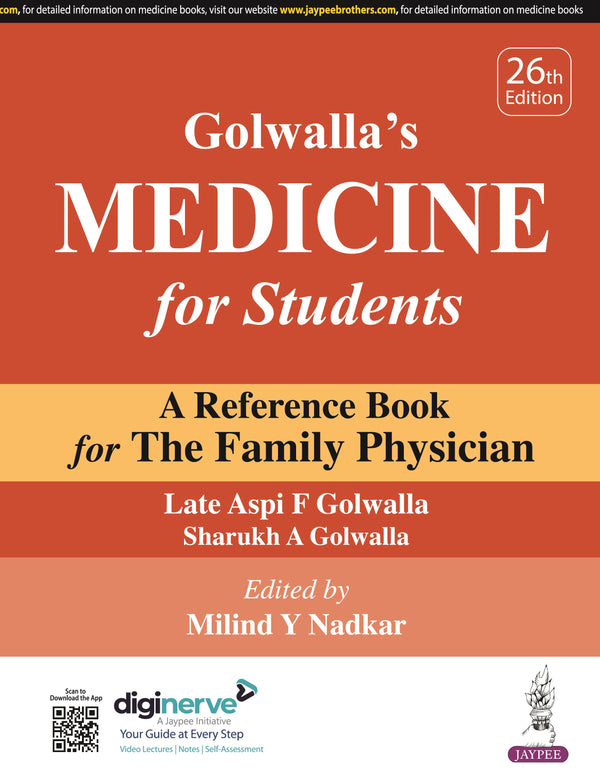 GOLWALLA'S MEDICINE FOR STUDENTS, 26/E, BY, ASPI F GOLWALLA