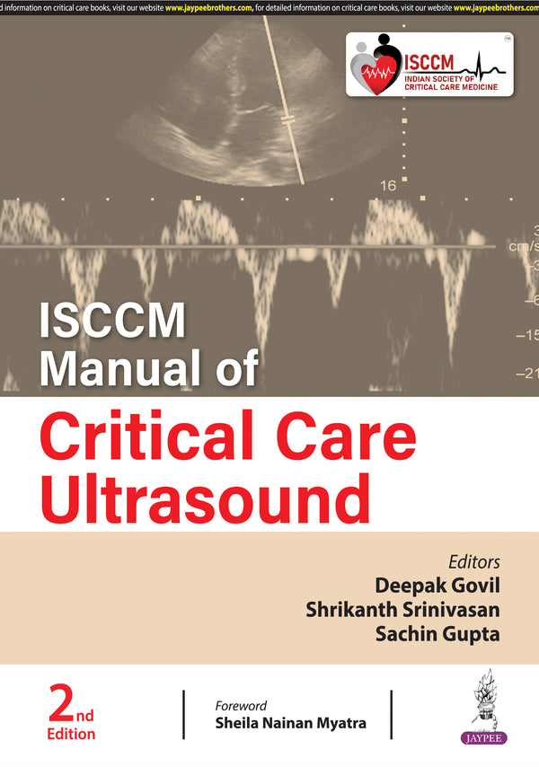 ISCCM MANUAL OF CRITICAL CARE ULTRASOUND, 2/E, BY, DEEPAK GOVIL