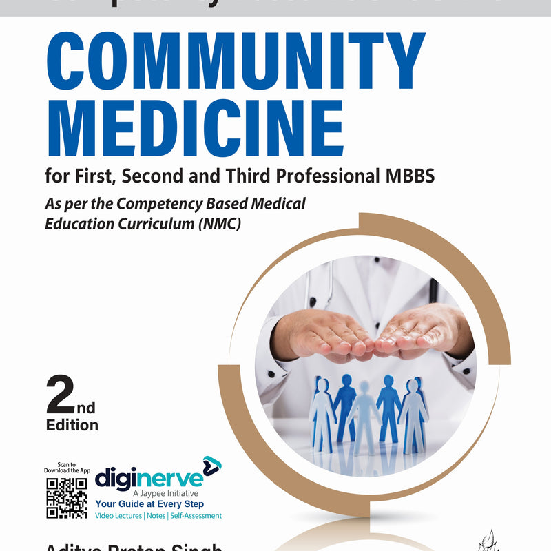 ADITYA PRATAP SINGH, COMPETENCY BASED LOGBOOK FOR COMMUNITY MEDICINE FOR FIRST,SECOND AND THIRD PROFESSIONAL MBBS, 2/E, 9789356966987