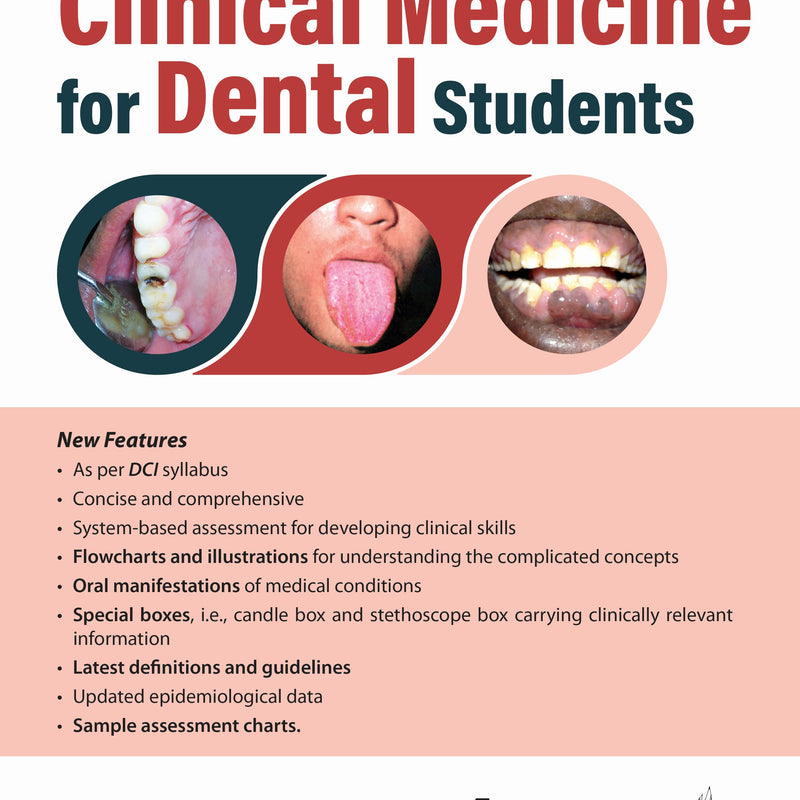 R ALAGAPPAN, CLINICAL MEDICINE FOR DENTAL STUDENTS, 4/E, 9789356967298