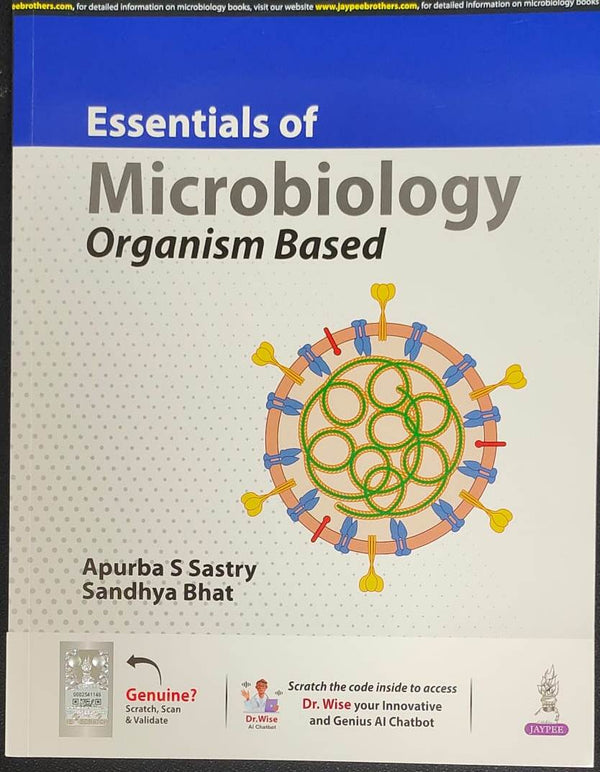 Essential of Microbiology Organism Based 1st/2024 by Apurba S Sastry, Sandhya Bhat