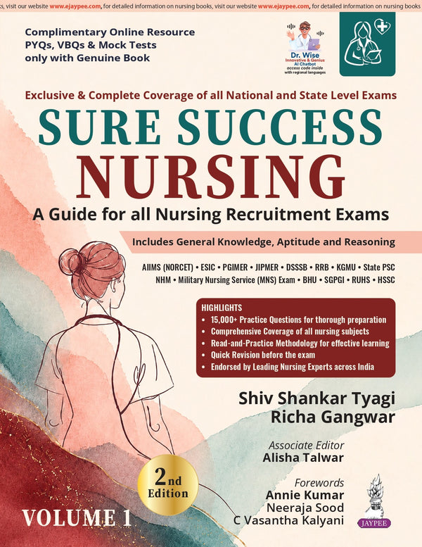 Sure Success Nursing, 2/E (2 Volumes) – Complete Guide for Nursing Recruitment Exams