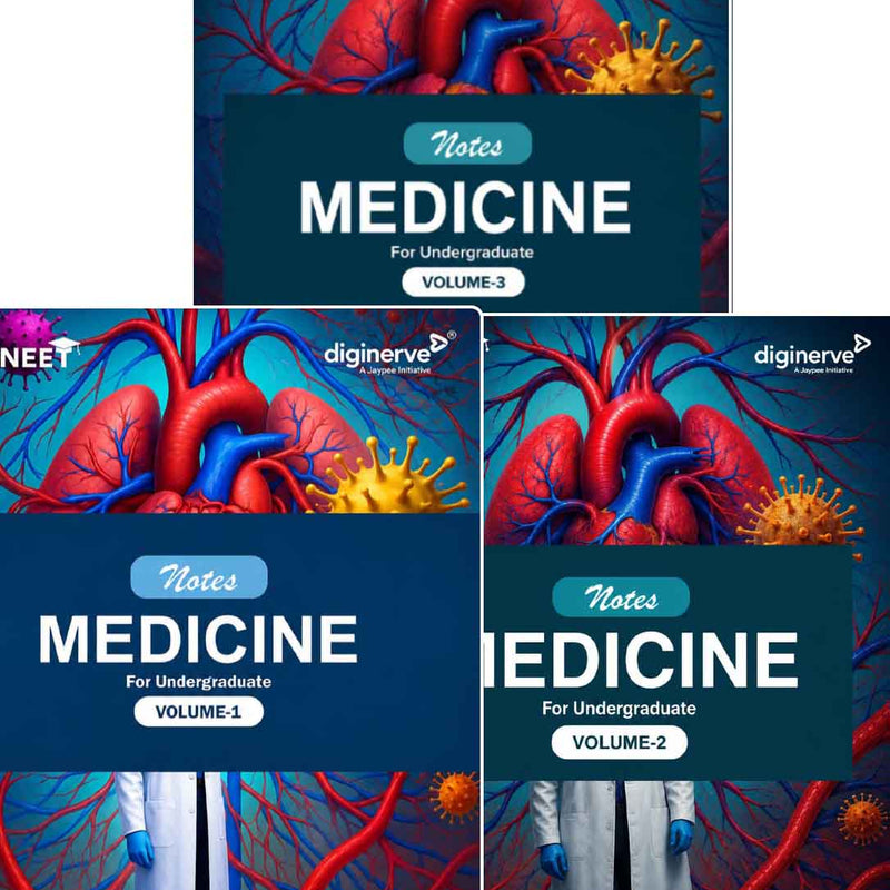 UG NOTES MEDICINE (3VOLS), 1/E, BY, ARCHITH BOLOOR