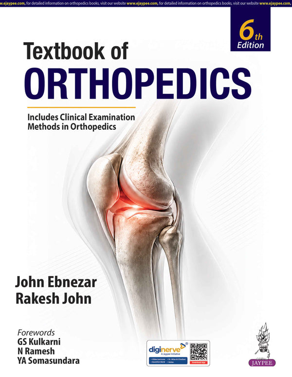 TEXTBOOK OF ORTHOPEDICS, 6/E, BY, JOHN EBNEZAR