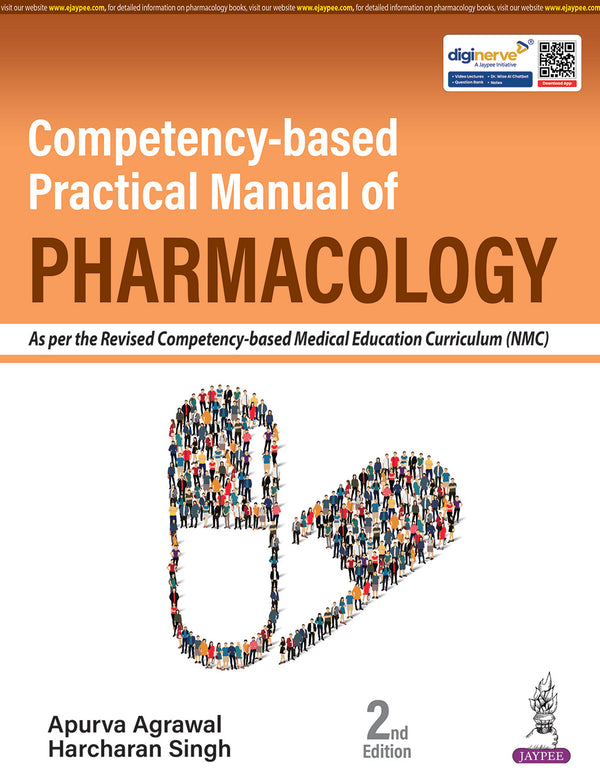 COMPETENCY-BASED PRACTICAL MANUAL OF PHARMACOLOGY, 2/E, APURVA AGRAWAL