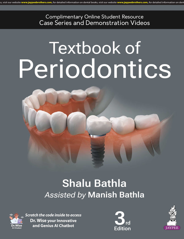 TEXTBOOK OF PERIODONTICS 3/E, 2025, SHALU BATHLA