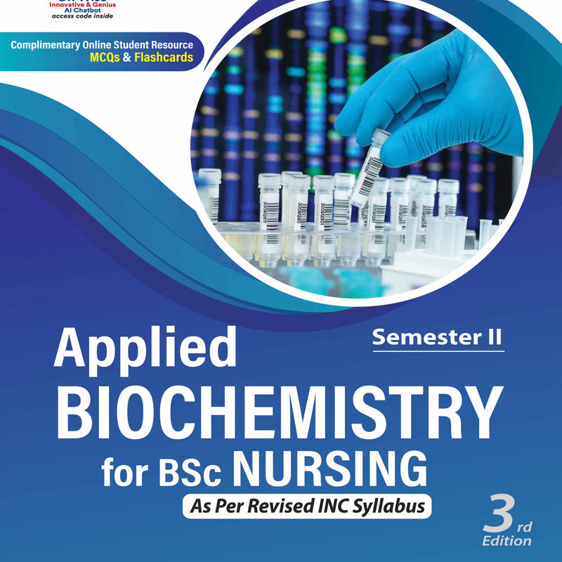 APPLIED BIOCHEMISTRY FOR BSC NURSING, 3/E, MANJULA SHANTARAM