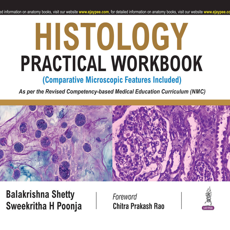 HISTOLOGY PRACTICAL WORKBOOK, 1/E, BY, BALAKRISHNA SHETTY