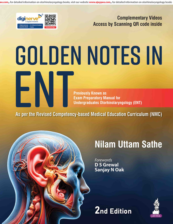 GOLDEN NOTES IN ENT, 2/E, NILAM UTTAM SATHE