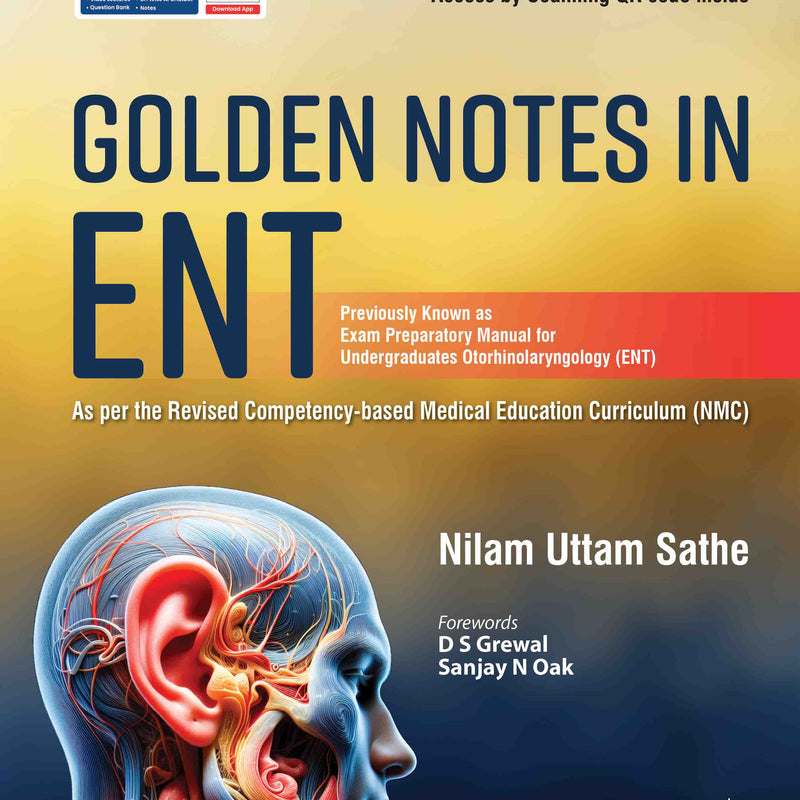 GOLDEN NOTES IN ENT, 2/E, NILAM UTTAM SATHE