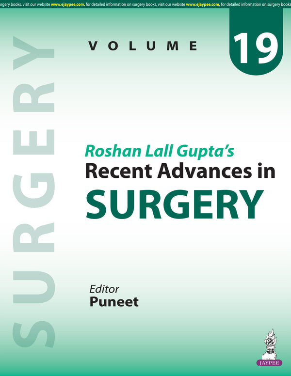 RECENT ADVANCES IN SURGERY (VOLUME 19), 1/E, PUNEET