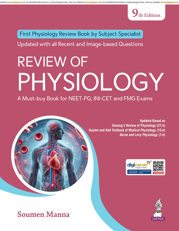 REVIEW OF PHYSIOLOGY, 9/E, BY, SOUMEN MANNA