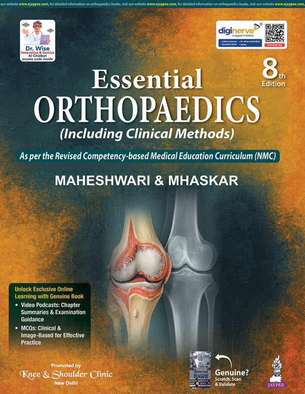 ESSENTIAL ORTHOPAEDICS, 8/E, BY, MAHESHWARI & MHASKAR