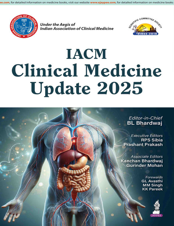 IACM CLINICAL MEDICINE UPDATE 2025, 1/E, BL BHARDWAJ