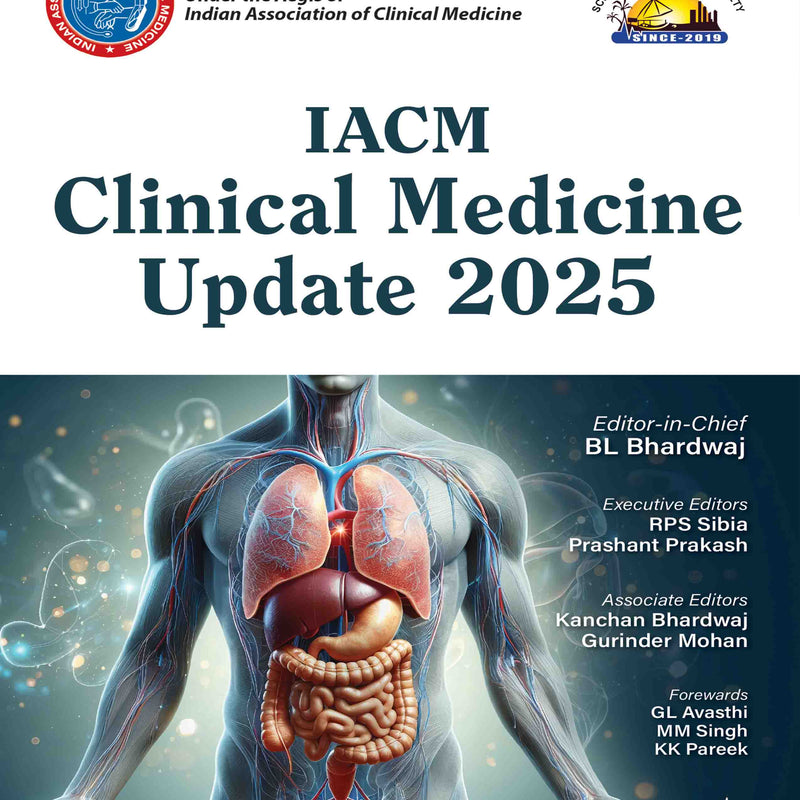 IACM CLINICAL MEDICINE UPDATE 2025, 1/E, BL BHARDWAJ