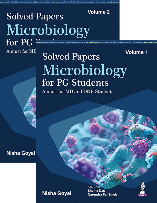 SOLVED PAPERS MICROBIOLOGY FOR PG STUDENTS (2VOLS), 1/E, BY, NISHA GOYAL