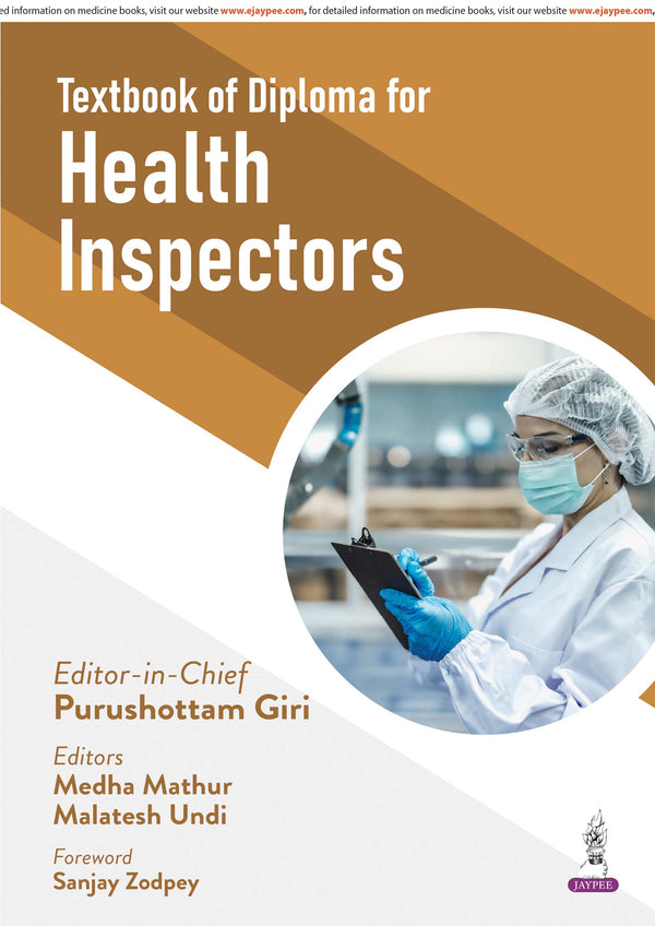 TEXTBOOK OF DIPLOMA FOR HEALTH INSPECTORS, 1/E, BY, PURUSHOTTAM GIRI