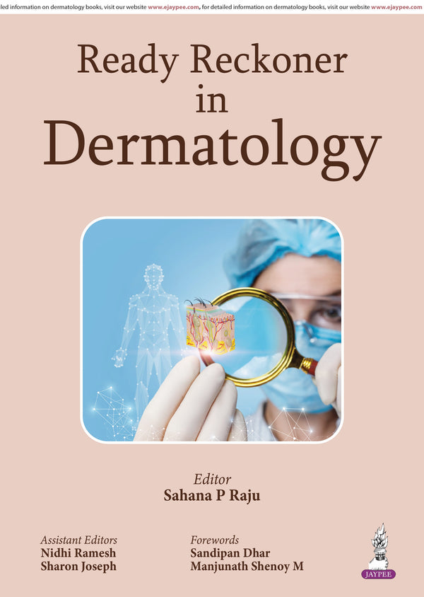 READY RECKONER IN DERMATOLOGY, 1/E, BY, SAHANA P RAJU