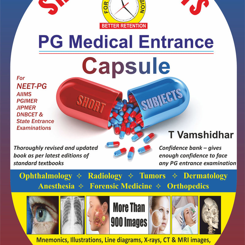 Short Subjects PG Medical Entrance Capsule 1st/e by  Vamshidhar