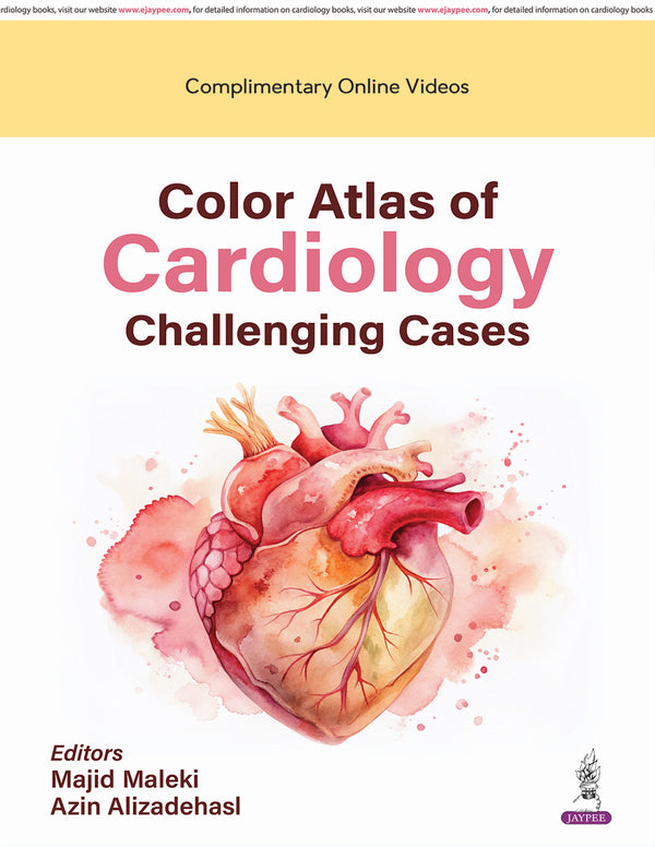 COLOR ATLAS OF CARDIOLOGY CHALLENGING CASES WITH DVD-ROM 1/E,R.P., 2025, MAJID MALEKI