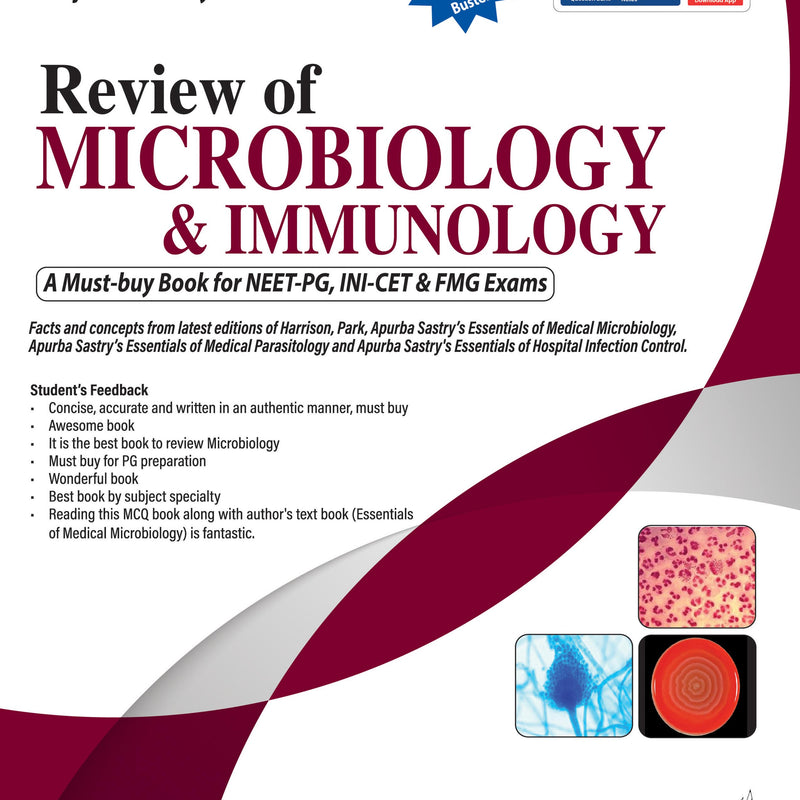 REVIEW OF MICROBIOLOGY & IMMUNOLOGY, 9/E R.P., BY, APURBA SANKAR SASTRY