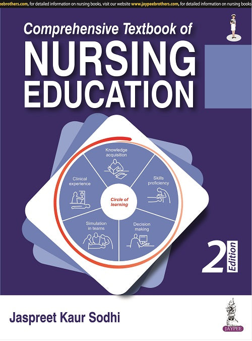 COMPREHENSIVE TEXTBOOK OF NURSING EDUCATION 2/E R.P., 2025, JASPREET KAUR SODHI