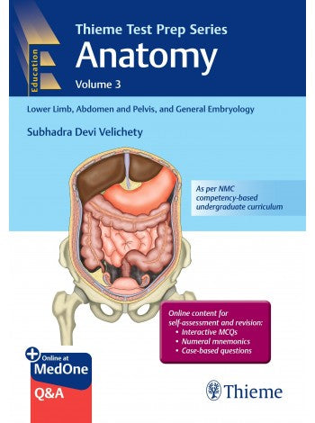 Thieme Test Prep Series Anatomy 1st/2023 (Vol 3)