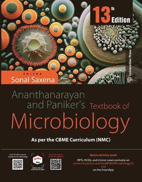 Ananthanarayan and Paniker’s Textbook of Microbiology 13th Edition 9789393330659