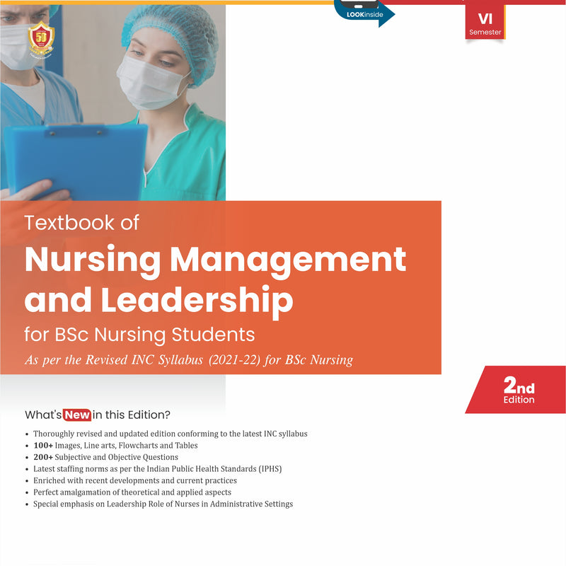 Textbook of Nursing Management And Leadership For Bsc Nursing Students, 2e (PB) by Beena MR