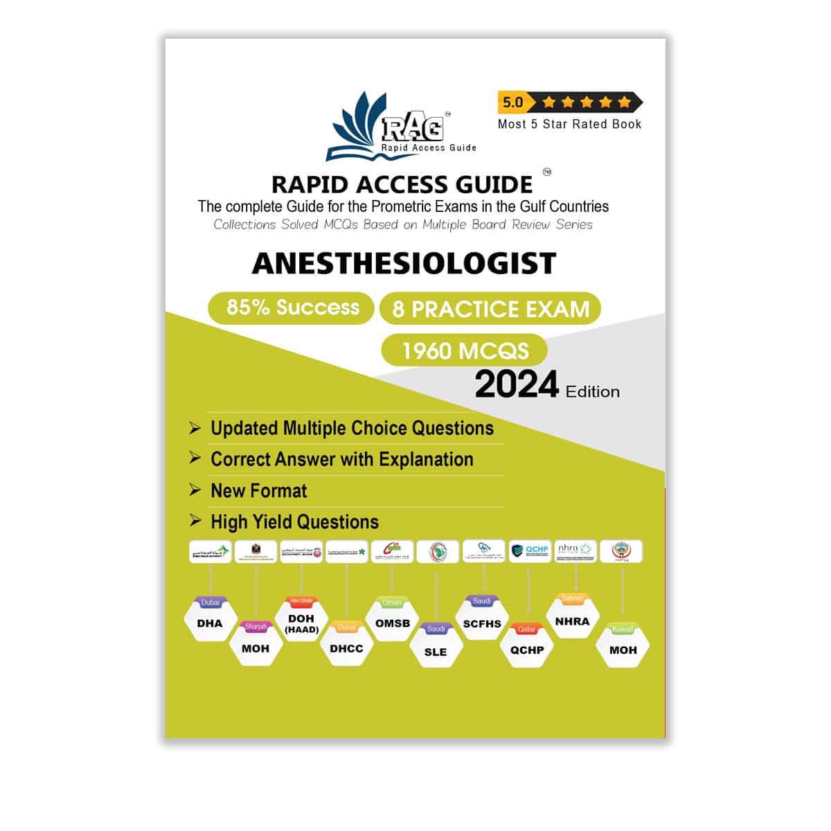 Anesthesiologist Book | Prometric MCQ Questions – 2024