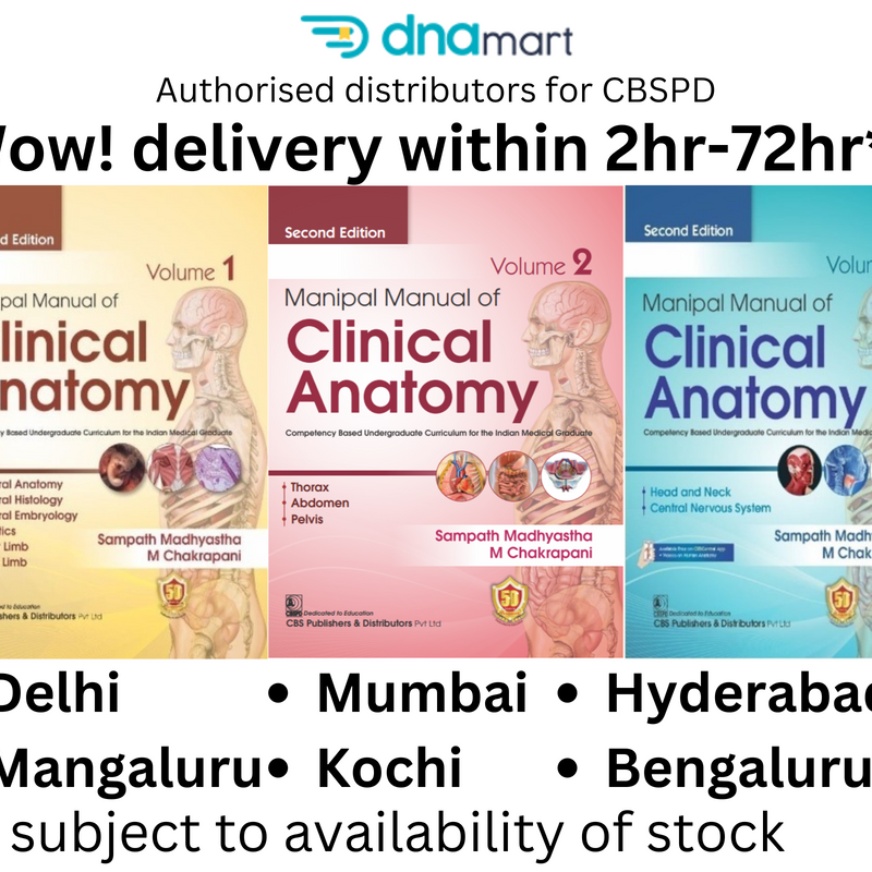 Manipal Manual of Clinical Anatomy 2nd/2024 (Vol 1)
by
Sampath Madhyastha, M Chakrapani