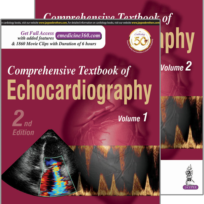 COMPREHENSIVE TEXTBOOK OF ECHOCARDIOGRAPHY (2 VOLUMES),2/E,NAVIN C NANDA