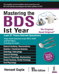 Mastering the BDS Ist Year 11th/2023
