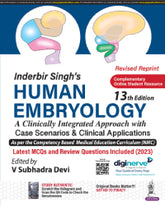 Inderbir Singh’s Human Embryology 13/e by V Subhadra Devi