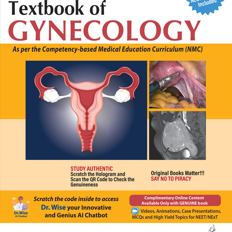 DC Dutta's Textbook of Gynecology, 9th Edition, gynecology textbook, best gynecology books, gynecology book for medical students, gynecology guide for NEET, gynecology book for NExT, gynecology book with online resources, practical gynecology textbook, colored illustrations in gynecology, updated gynecology book, gynecology book for residents, comprehensive gynecology textbook, must-have gynecology book, gynecology for MBBS students, gynecology book with videos, gynecology algorithms and key points, gynecol