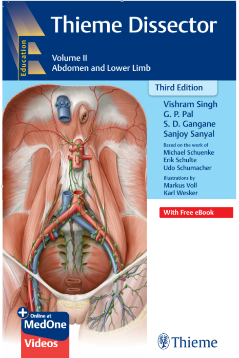 Thieme Dissector Volume 2 - Abdomen and Lower Limb, 3rd Edition 2026