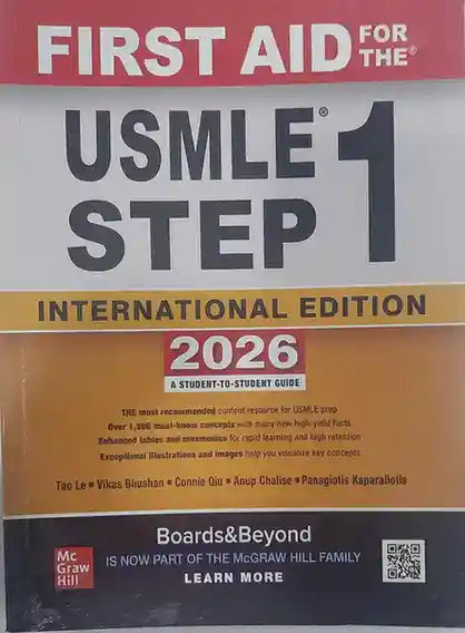 First Aid for the USMLE Step 1 2026 - 36th Edition (India Edition)