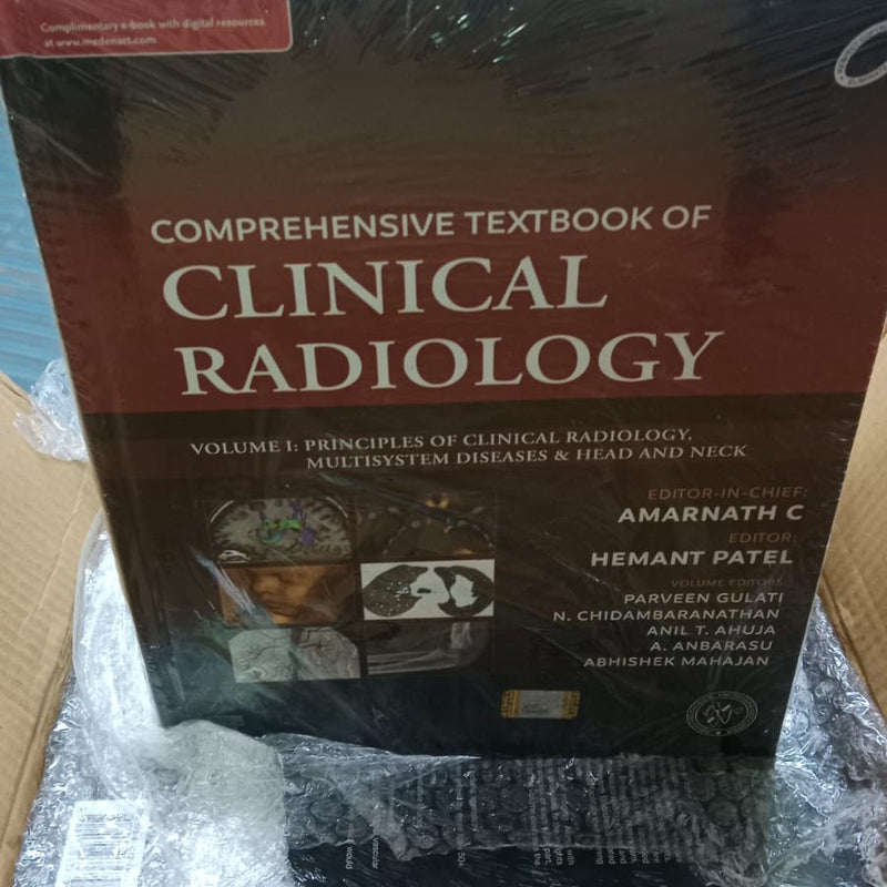 IRIA Comprehensive Textbook of Clinical Radiology 1st/2023 (6 Vols)by C Amarnath, Hemant Patel