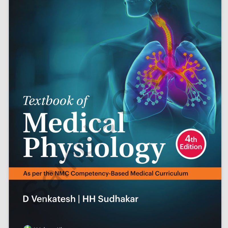 Textbook of Medical Physiology, 4/e by Venkatesh 9788197055997