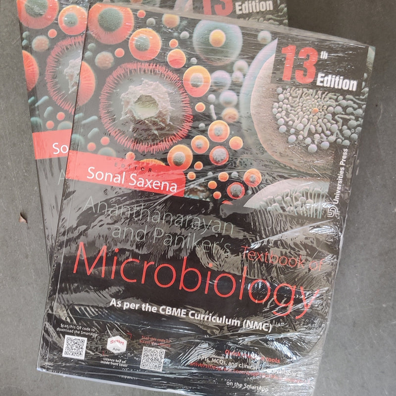 Ananthanarayan and Paniker’s Textbook of Microbiology 13th Edition 9789393330659