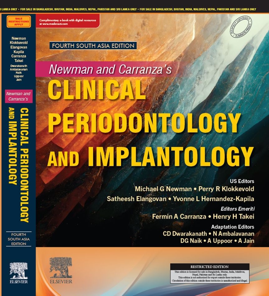 Newman and Carranza's Clinical Periodontology : 4th South Asia Edition 2024 By Chini Doraiswami Dwarakanath

9788131269336